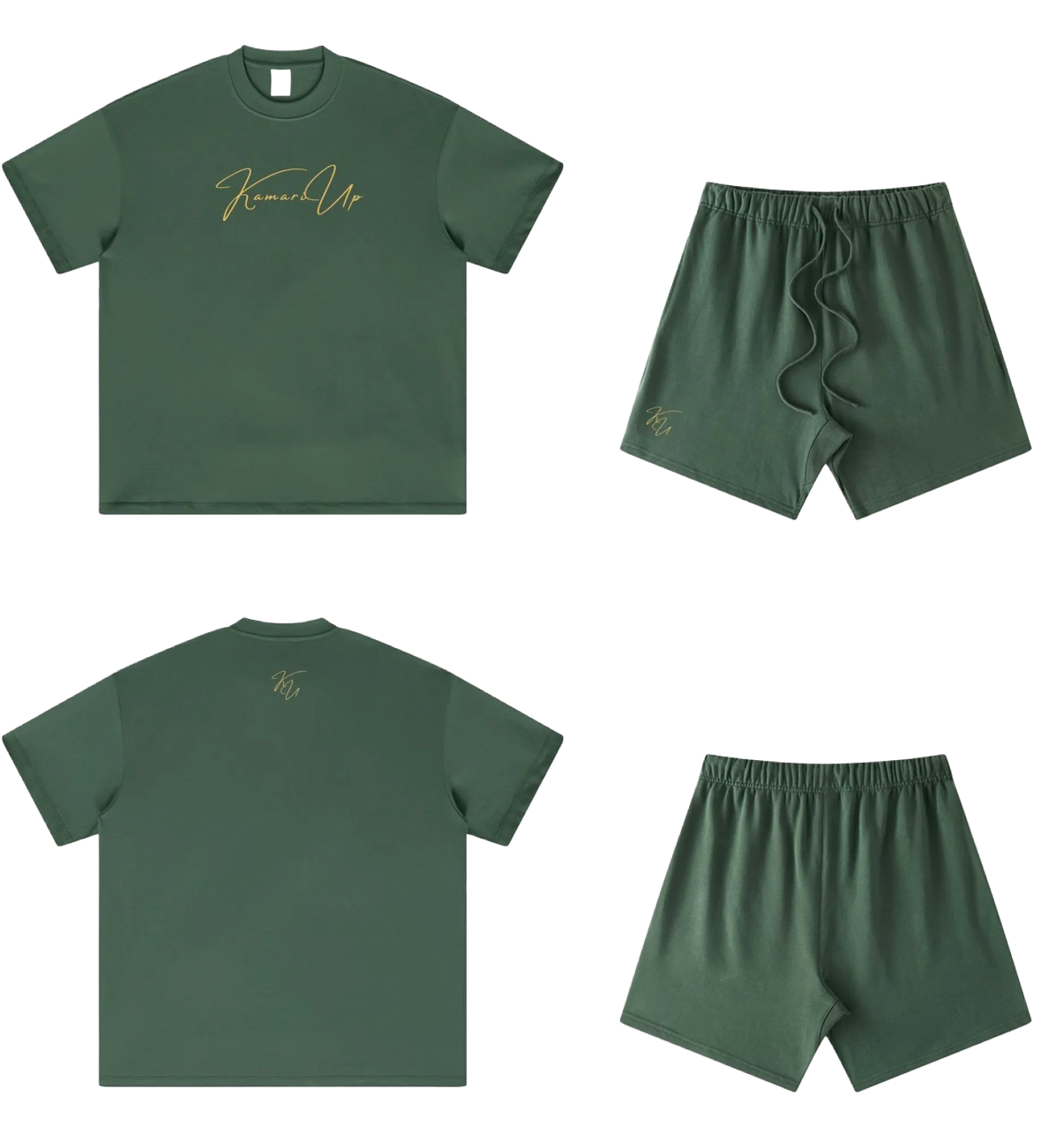 Kamariup Signature Green Shorts