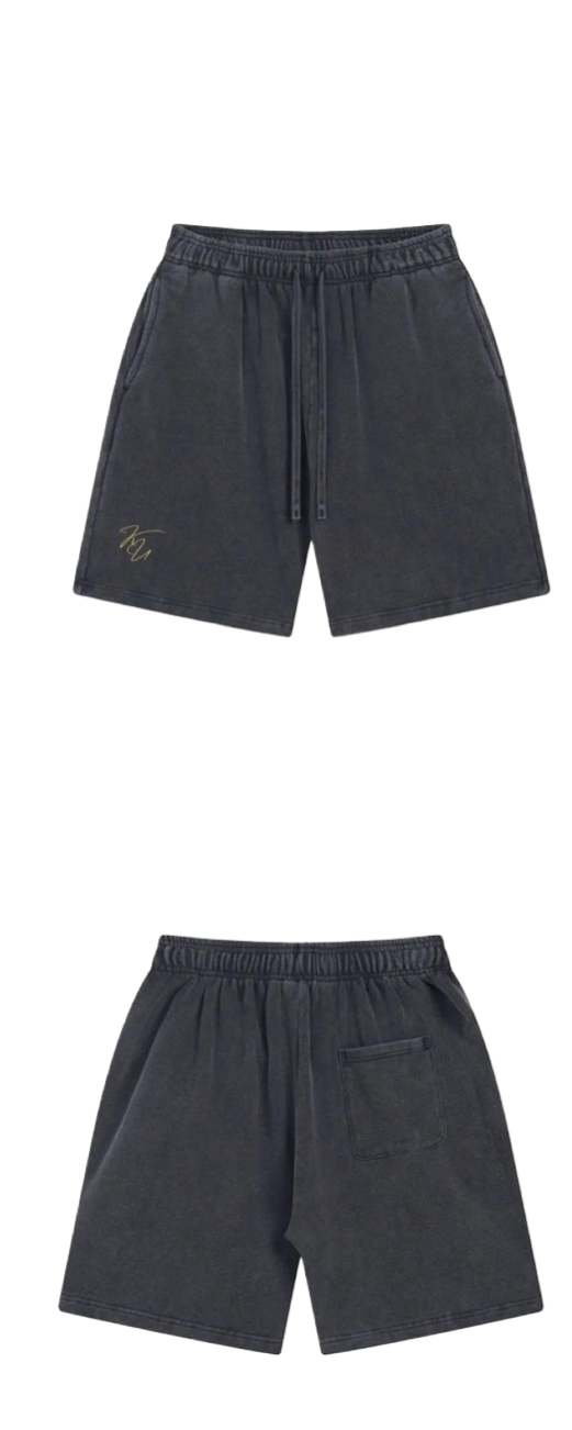 Kamariup Signature Acid Wash Shorts