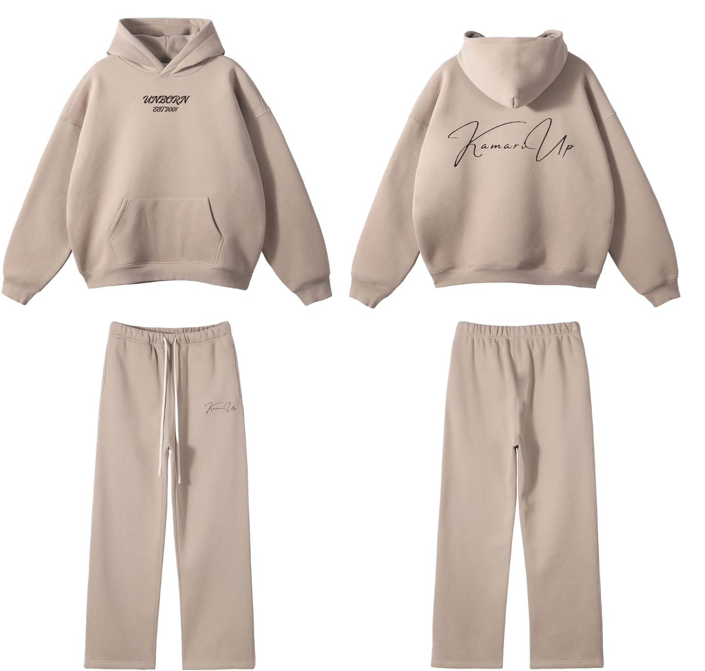 Unborn Classic Beige Hoodie