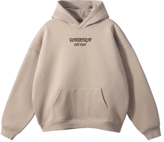 Unborn Classic Beige Hoodie