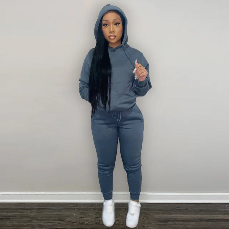 Women's 2-Piece Fall Outfits - Pants and Tracksuits Sweatsuits Set