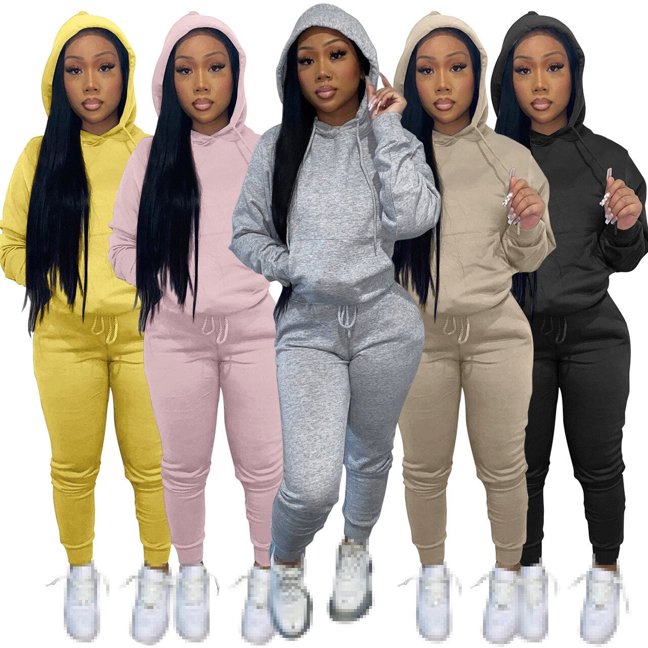 Women's 2-Piece Fall Outfits - Pants and Tracksuits Sweatsuits Set