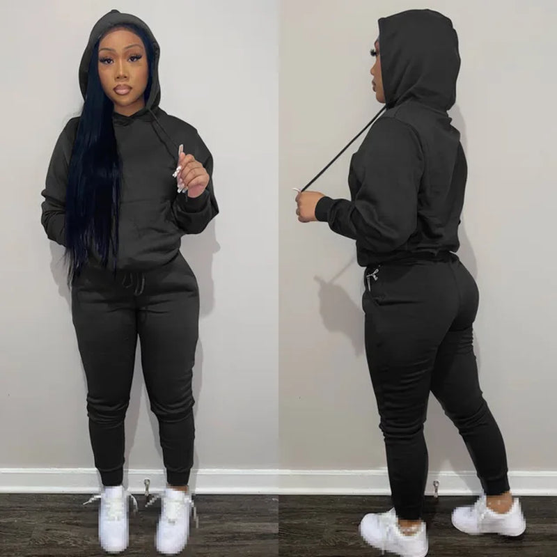 Women's 2-Piece Fall Outfits - Pants and Tracksuits Sweatsuits Set