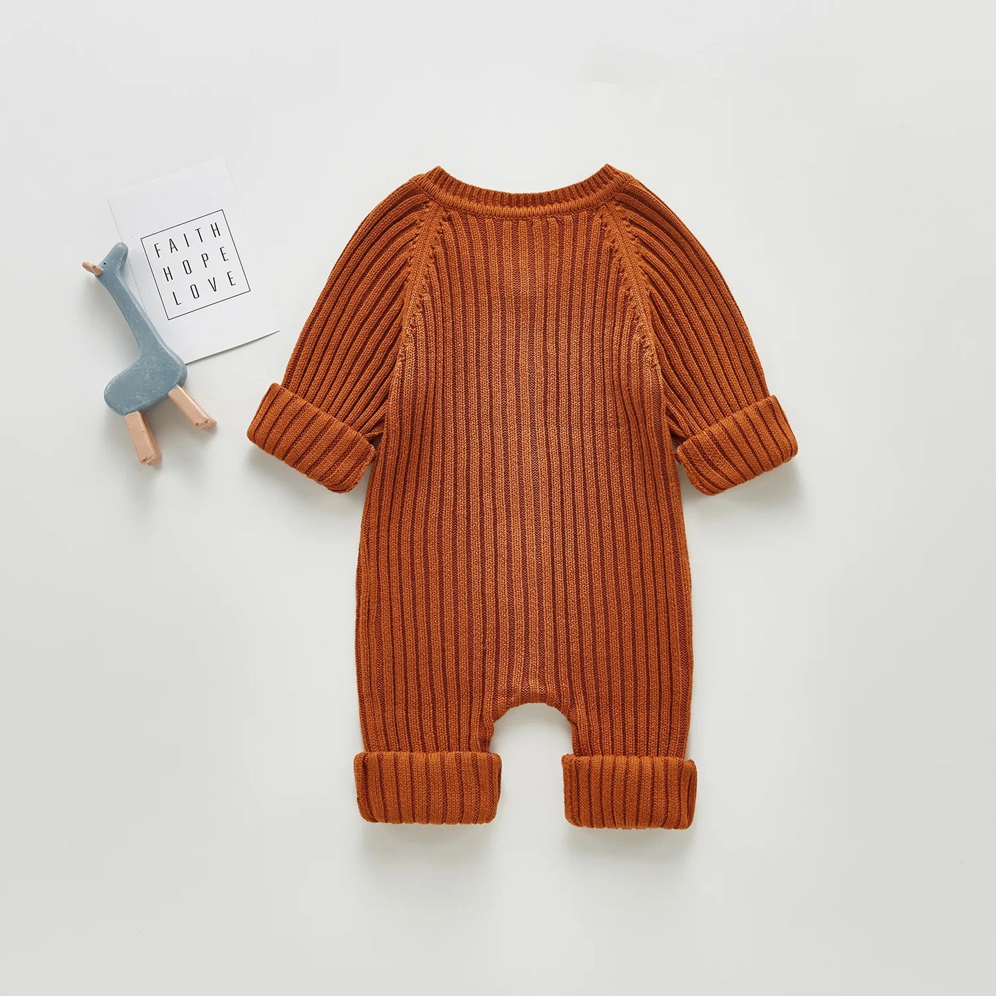 0-3Yrs Knitted Baby Girls Clothing Outfits Soft Infant Kids Girls Jumpsuits Knitwear Autumn Winter Clothes Outfits