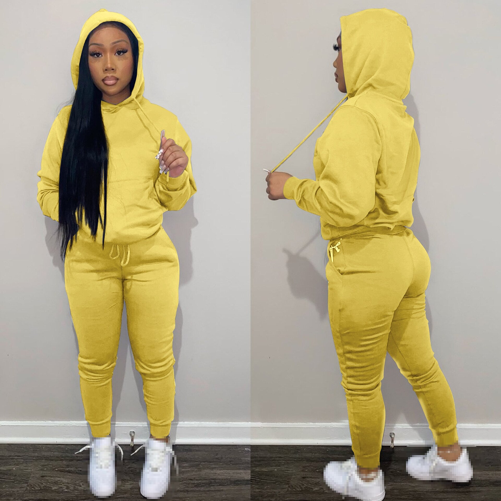 Women's 2-Piece Fall Outfits - Pants and Tracksuits Sweatsuits Set