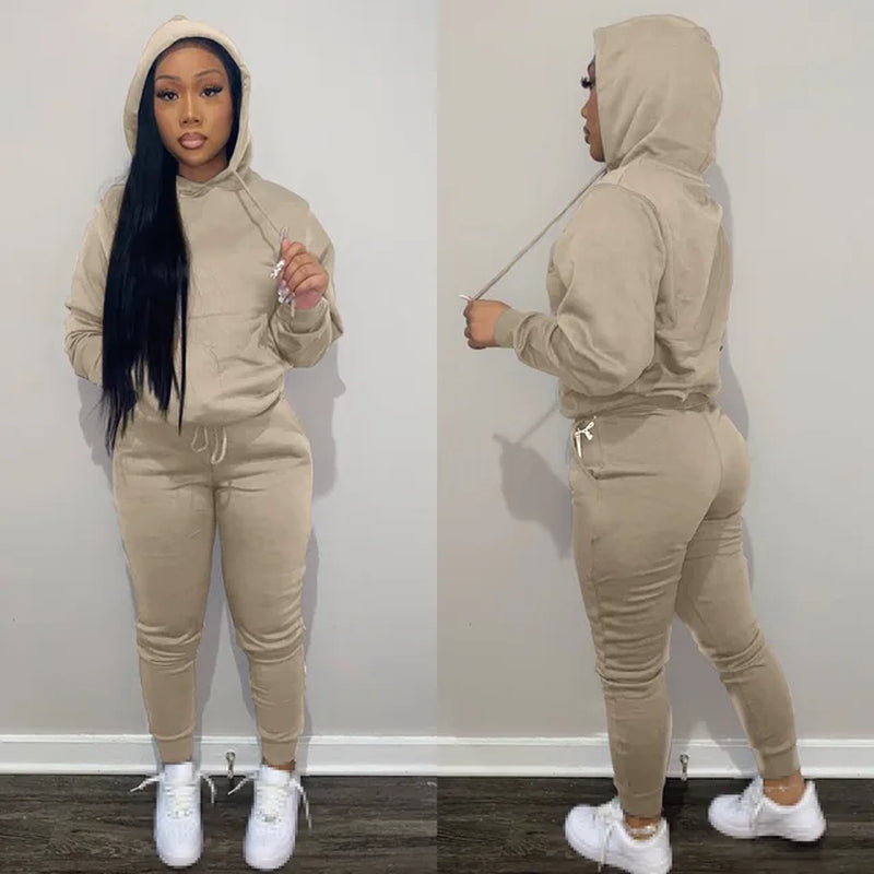 Women's 2-Piece Fall Outfits - Pants and Tracksuits Sweatsuits Set