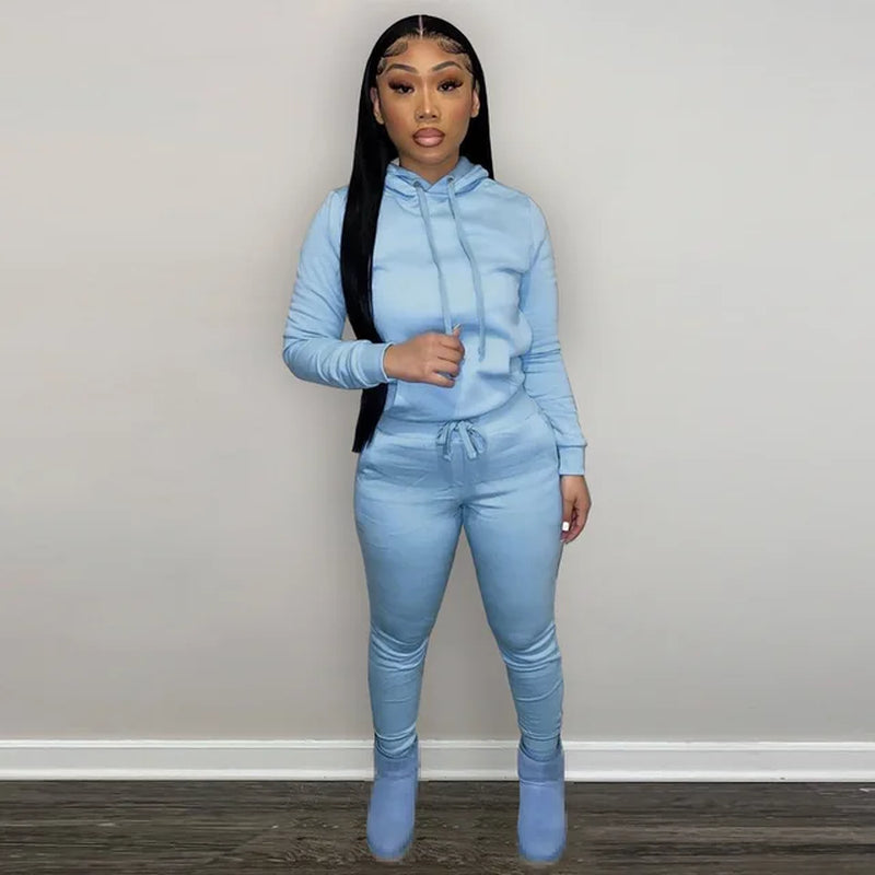 Women's 2-Piece Fall Outfits - Pants and Tracksuits Sweatsuits Set