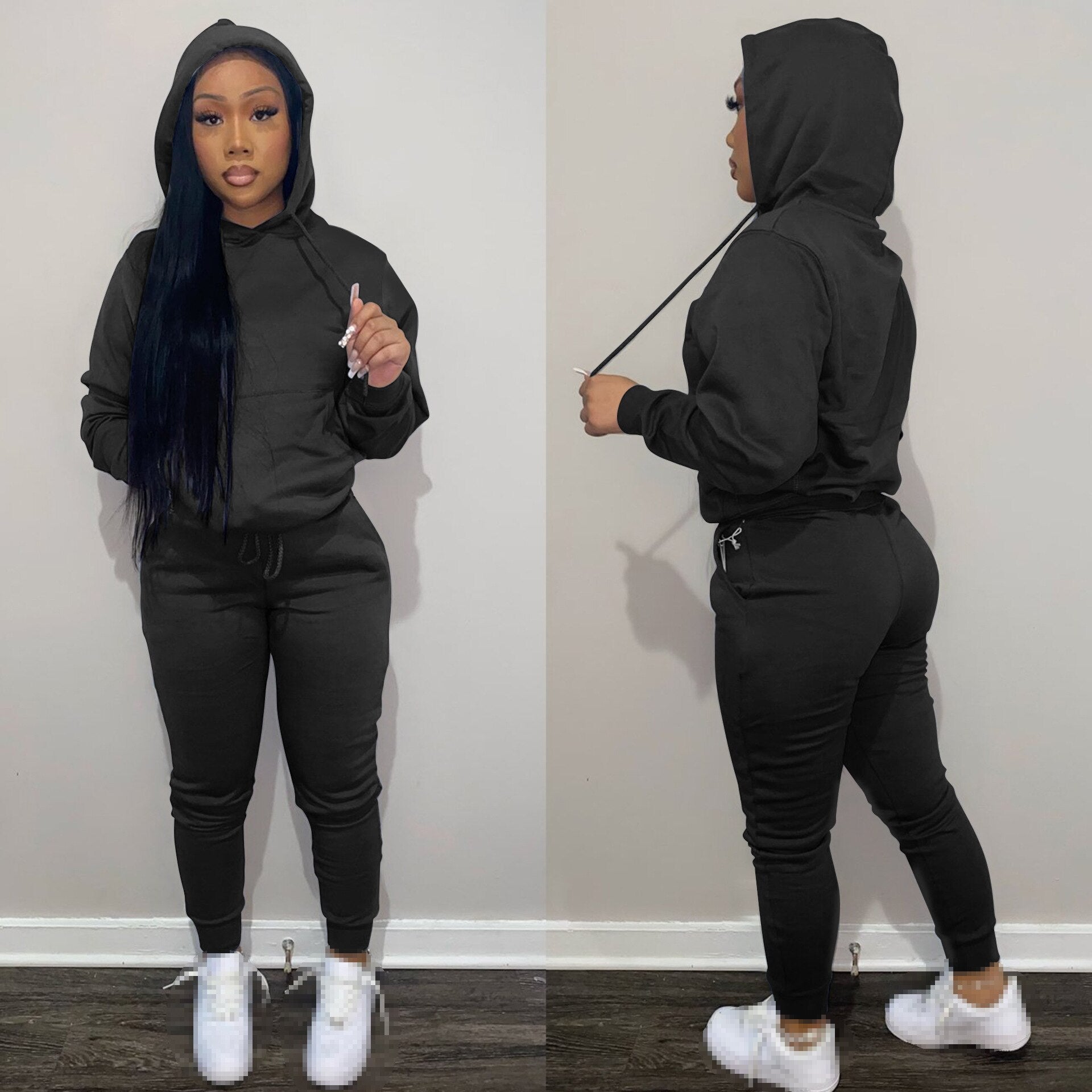 Women's 2-Piece Fall Outfits - Pants and Tracksuits Sweatsuits Set